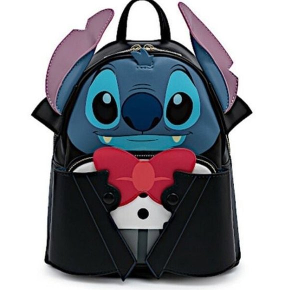 Loungefly stitch tuxedo mini backpack am main image 5